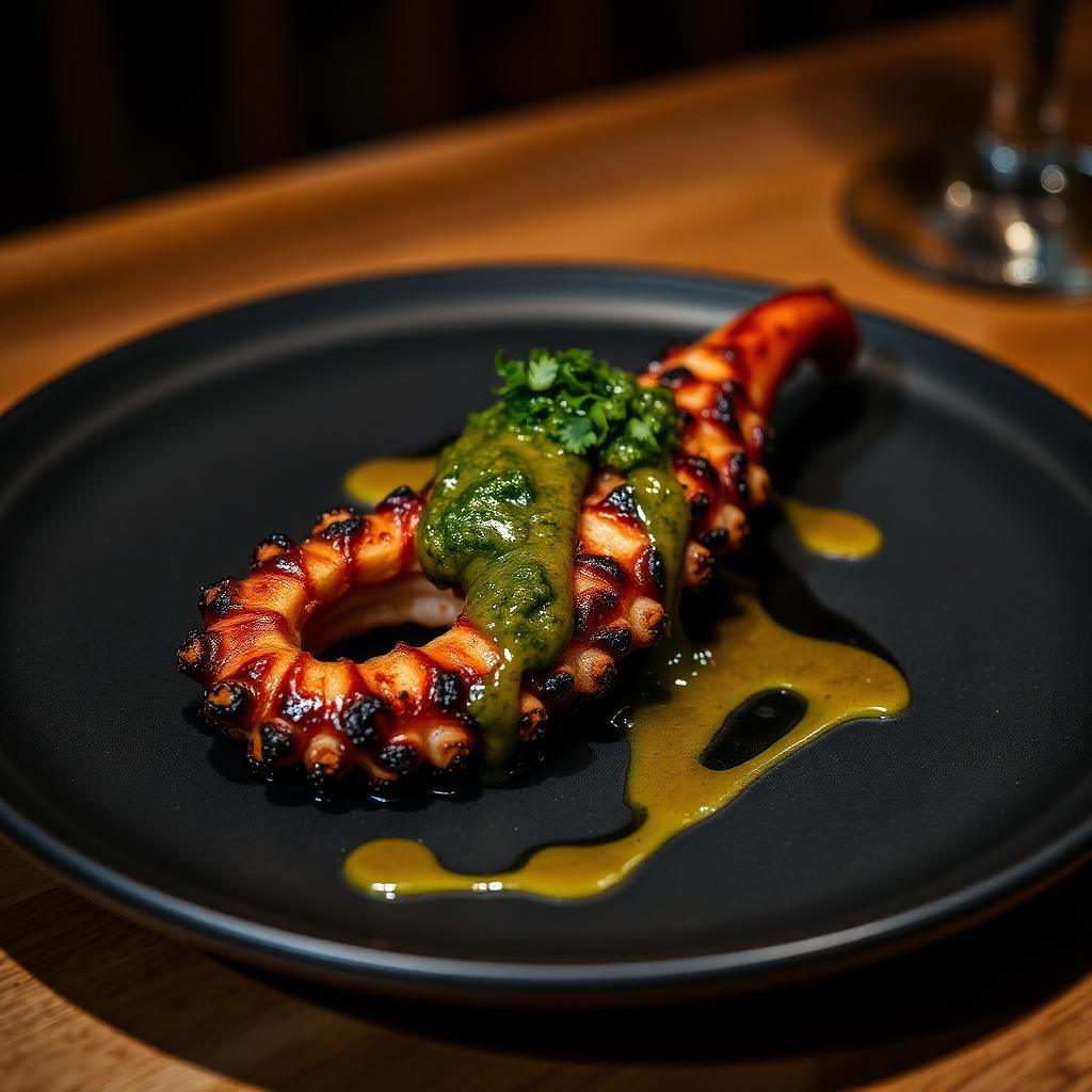 Pulpo a la parrilla